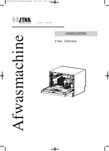 Manual ETNA EVW7860 Dishwasher