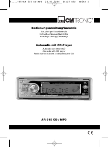 Handleiding Clatronic AR 615 Autoradio