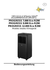 Bedienungsanleitung Suntec Klimatronic Progress 9.000 Eco R290 Klimagerät