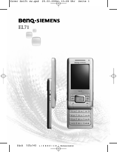 Handleiding BenQ-Siemens EL71 Mobiele telefoon