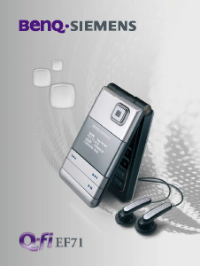 Handleiding BenQ-Siemens EF71 Q-fi Mobiele telefoon