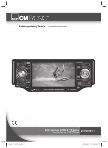 Bedienungsanleitung Clatronic AR 773 Autoradio