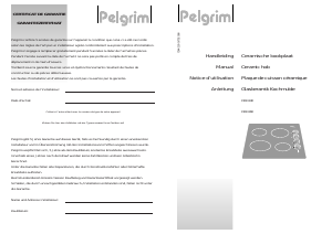 Handleiding Pelgrim CKB640 Kookplaat