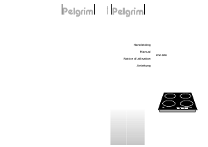 Mode d’emploi Pelgrim IDK620ONY Table de cuisson