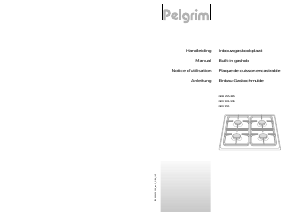 Handleiding Pelgrim GKB285ALU Kookplaat