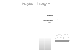 Manual Pelgrim IDK630 Hob