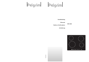 Manual Pelgrim IDK621 Hob