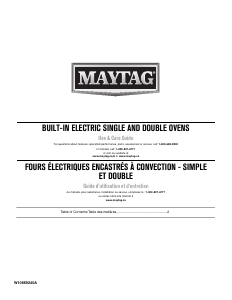 Mode d’emploi Maytag MEW7527DE Four