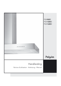 Manual Pelgrim PSK985 Cooker Hood