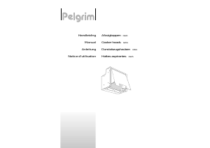 Manual Pelgrim WA80 Cooker Hood