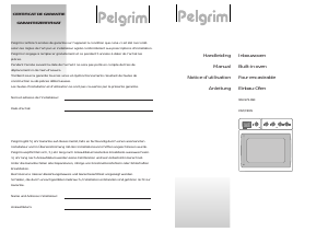 Manual Pelgrim OST993 Oven