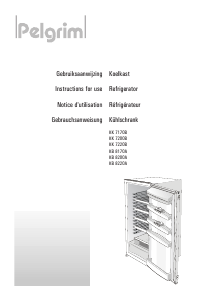 Handleiding Pelgrim KK7170 Koelkast