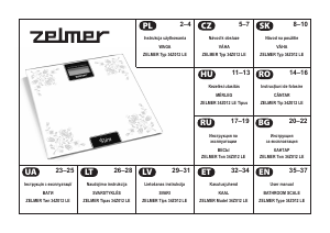 Manual Zelmer 34Z012 Cântar