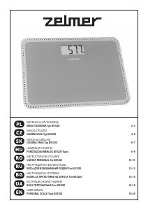 Instrukcja Zelmer BS1200 Waga