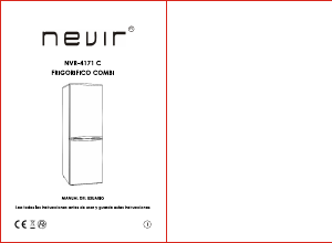 Manual de uso Nevir NVR-4171 C Frigorífico combinado