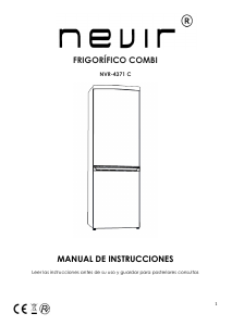 Manual Nevir NVR-4371 C Fridge-Freezer