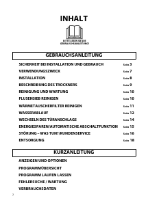 Bedienungsanleitung Bauknecht TRKA Koblenz 4580 Trockner