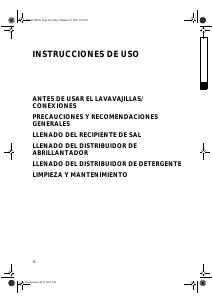 Manual de uso Bauknecht GSIP 6627 IN Lavavajillas