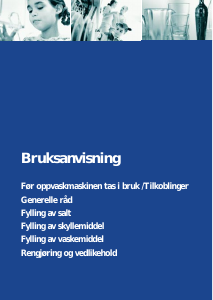 Bruksanvisning Bauknecht GSF 5476 TW-WS Oppvaskmaskin