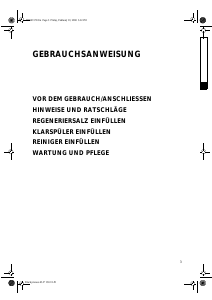 Bedienungsanleitung Bauknecht GSIP 6127 IN Geschirrspüler