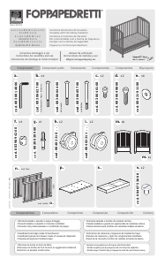 Manual de uso Foppapedretti Armony Cuna