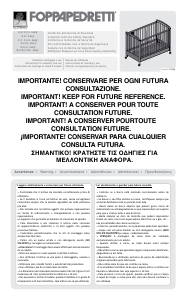 Manuale Foppapedretti Cristallino Lettino