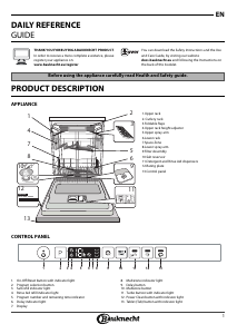Manual Bauknecht BIO Platinum 6 Dishwasher
