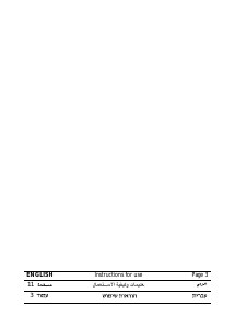 Bruksanvisning Bauknecht GSF 2587 TW-WS Diskmaskin