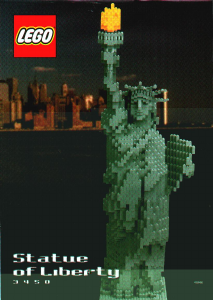 Manual Lego set 3450 Sculptures Statuia Libertății