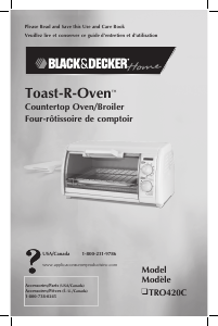 Manual Black and Decker TRO420C Oven