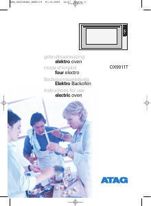 Bedienungsanleitung ATAG OX9011T Backofen