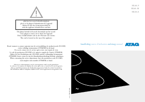 Mode d’emploi ATAG HL4011F Table de cuisson