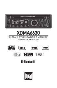 Manual Dual XDMA6630 Car Radio