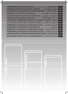 Manuale Candy CRCN 6202 WE Frigorifero-congelatore