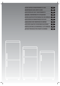 Manual Candy CKBS 5172 IW Fridge-Freezer