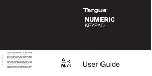 Manual Targus AKP10US Keyboard