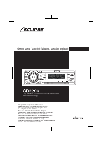Manual Eclipse CD3200 Car Radio