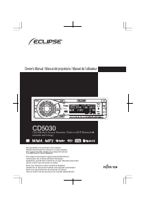 Manual Eclipse CD5030 Car Radio