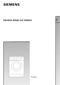 Instrukcja Siemens WM12A160BY Pralka