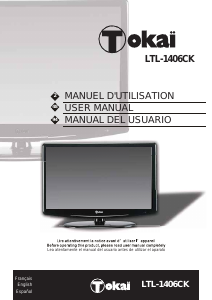 Manual Tokaï LTL - 1406 CK LCD Television