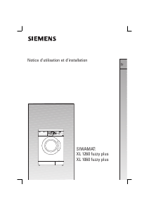 Mode d’emploi Siemens WXL1060FF Lave-linge