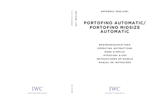 Manuale IWC 3565 Portofino Automatic Orologio da polso