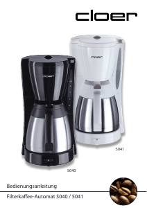 Bedienungsanleitung Cloer 5041 Kaffeemaschine