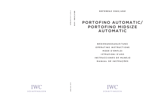 Manual IWC 4581 Portofino Midsize Automatic Relógio de pulso