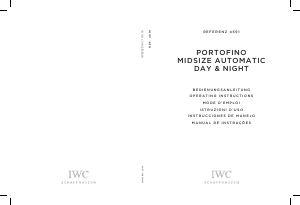 Handleiding IWC 4591 Portofino Midsize Automatic Day and Night Horloge