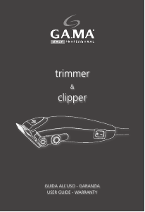 Manual GA.MA GC543 Hair Clipper