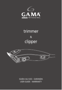 Käyttöohje GA.MA GM560 Trimmeri