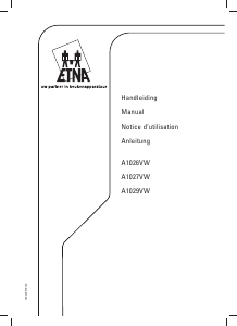 Bedienungsanleitung ETNA A1027VW Kochfeld