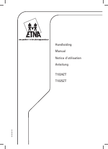 Mode d’emploi ETNA T1024ZTA Table de cuisson