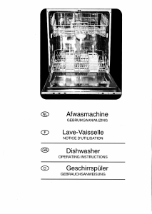 Manual ETNA AFI803 Dishwasher